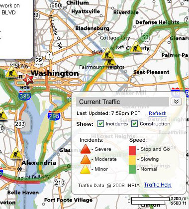 MapQuest Traffic